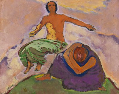 Sadness and Hope, c. 1914 by Koloman Moser