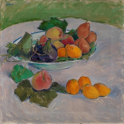 Still Life with Fruits and Leaves. 1910 by Koloman Moser