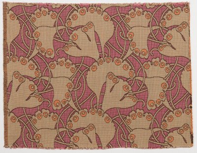 Textile design, 1898 by Koloman Moser