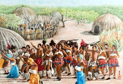Zulu Celebration by Komi Chen