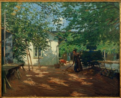 Restaurant near Kappeln by Konrad von Kardorff