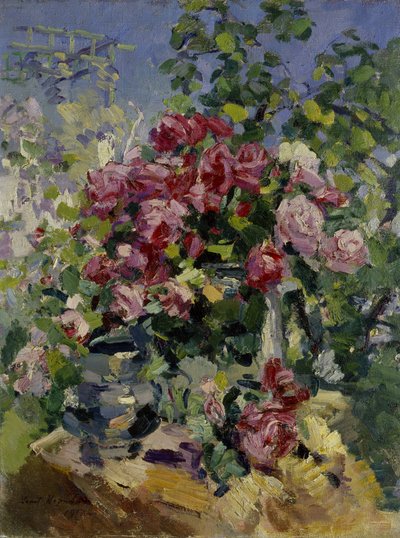 Roses by Konstantin Alekseevich Korovin