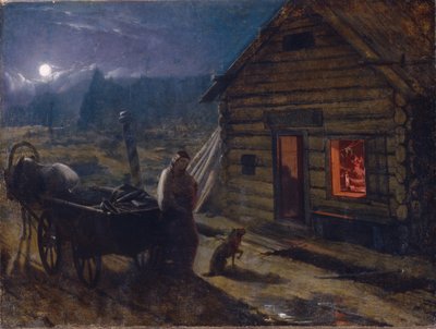 Before a Tavern by Konstantin Alexandrovich Trutovsky