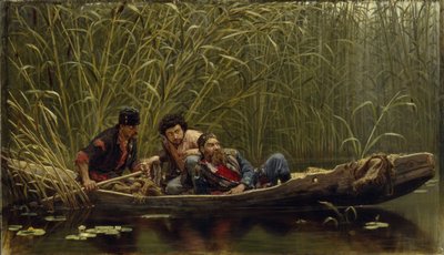 The Seedy Men by Konstantin Apollonovich Savitsky