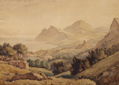 Ancient Town by Konstantin Fyodorovich Bogayevsky