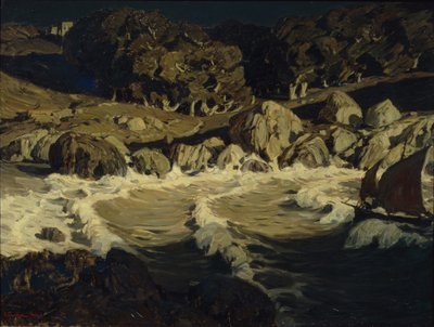 Night At Sea by Konstantin Fyodorovich Bogayevsky