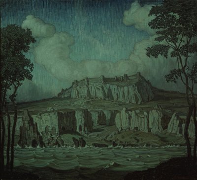 Seashore by Konstantin Fyodorovich Bogayevsky