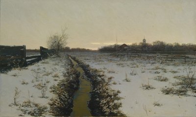 Winter Evening, 1888 by Konstantin Konstantinovich Pervukhin