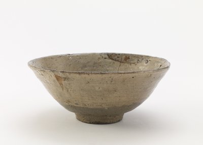 Tea bowl (hakeme chawan) by Korean School