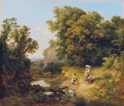 Ideal Landscape (Italian Landscape) by Károly Markó d. Ä.