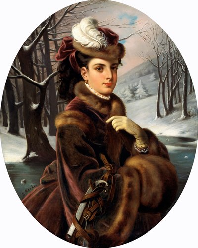 Adelina Patti, 1843-1919, 1873-75 by Károly Markó the Younger