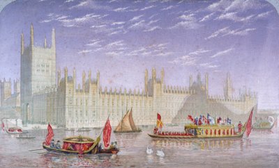 The Palace of Westminster, London by Kronheim and Co