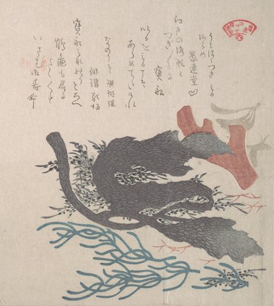 Various Seaweed by Kubo Shunman