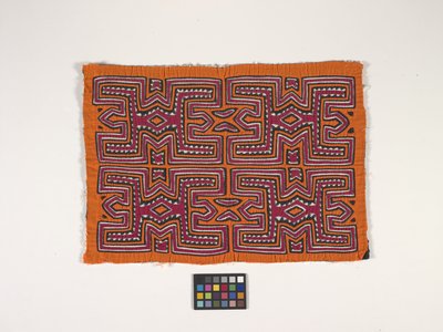 Shirt Panel (Mola) by Kuna Indian Culture
