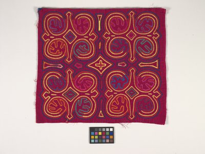 Shirt Panel (Mola) by Kuna Indian Culture