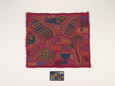 Shirt Panel (Mola) by Kuna Indian Culture