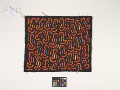 Shirt Panel (Mola) by Kuna Indian Culture