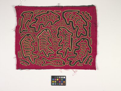 Shirt Panel (Mola) by Kuna Indian Culture