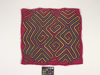 Shirt Panel (Mola) by Kuna Indian Culture