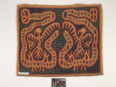 Shirt Panel (Mola) by Kuna Indian Culture