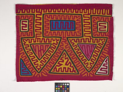 Shirt Panel (Mola) by Kuna Indian Culture