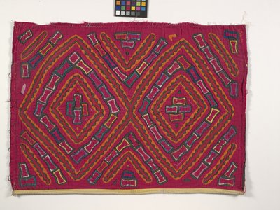 Shirt Panel (Mola) by Kuna Indian Culture