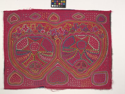Shirt Panel (Mola) by Kuna Indian Culture
