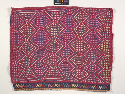 Shirt Panel (Mola) by Kuna Indian Culture