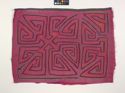 Shirt Panel (Mola) by Kuna Indian Culture