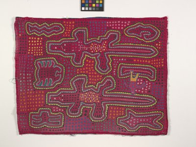 Shirt Panel (Mola) by Kuna Indian Culture
