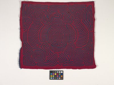 Shirt Panel (Mola) by Kuna Indian Culture