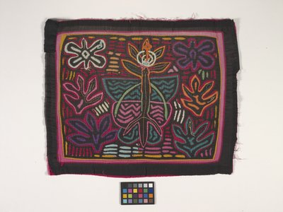 Shirt Panel (Mola) by Kuna Indian Culture