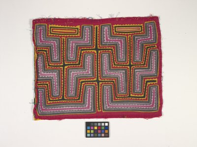 Shirt Panel (Mola) by Kuna Indian Culture