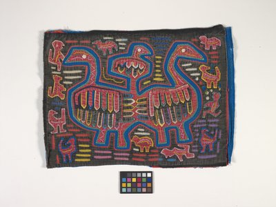 Shirt Panel (Mola) by Kuna Indian Culture