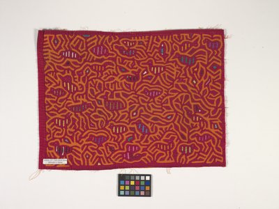 Shirt Panel (Mola) by Kuna Indian Culture