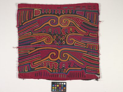 Shirt Panel (Mola) by Kuna Indian Culture