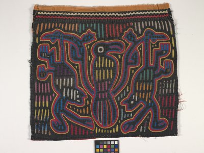 Shirt Panel (Mola) by Kuna Indian Culture