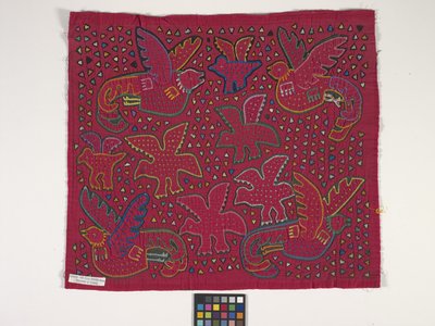 Shirt Panel (Mola) by Kuna Indian Culture