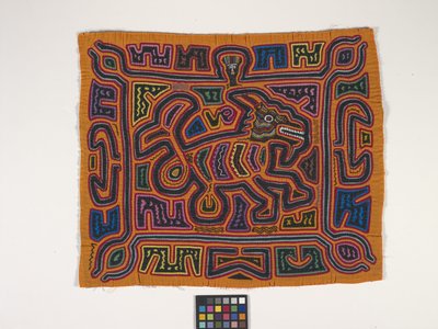 Shirt Panel (Mola) by Kuna Indian Culture