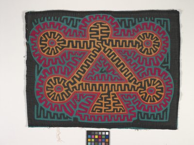 Shirt Panel (Mola) by Kuna Indian Culture