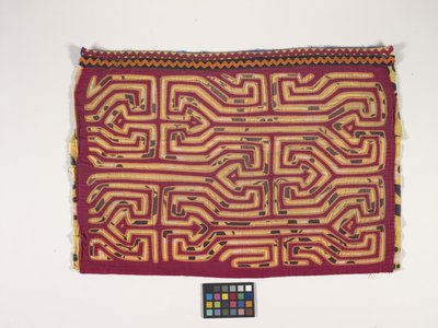 Shirt Panel (Mola) by Kuna Indian Culture