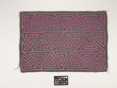 Shirt Panel (Mola) by Kuna Indian Culture