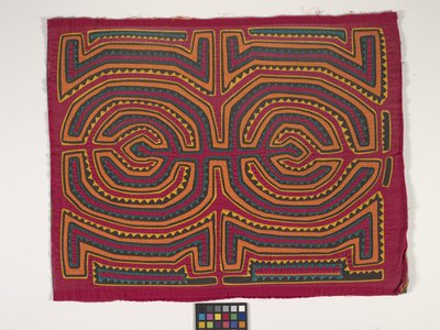 Shirt Panel (Mola) by Kuna Indian Culture
