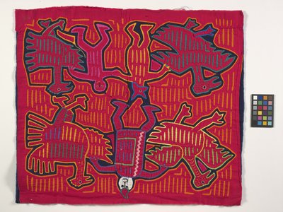 Shirt Panel (Mola) by Kuna Indian Culture