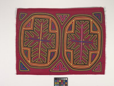 Shirt Panel (Mola) by Kuna Indian Culture
