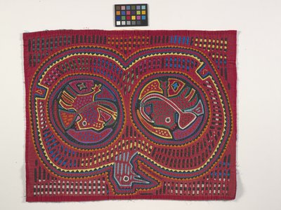 Shirt Panel (Mola) by Kuna Indian Culture