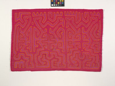 Shirt Panel (Mola) by Kuna Indian Culture