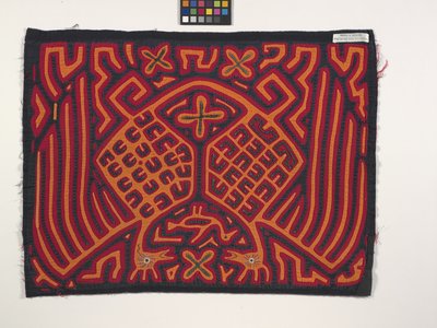 Shirt Panel (Mola) by Kuna Indian Culture