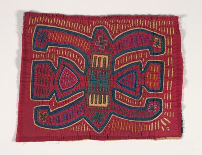 Shirt Panel (Mola) by Kuna Indian Culture