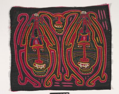 Shirt Panel (mola) by Kuna Indian Culture